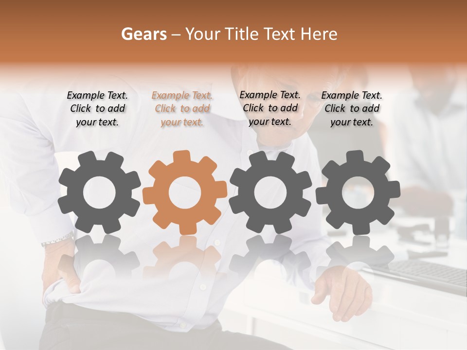 Accident Cautious Goggles PowerPoint Template