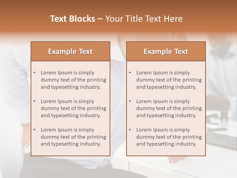 Accident Cautious Goggles PowerPoint Template