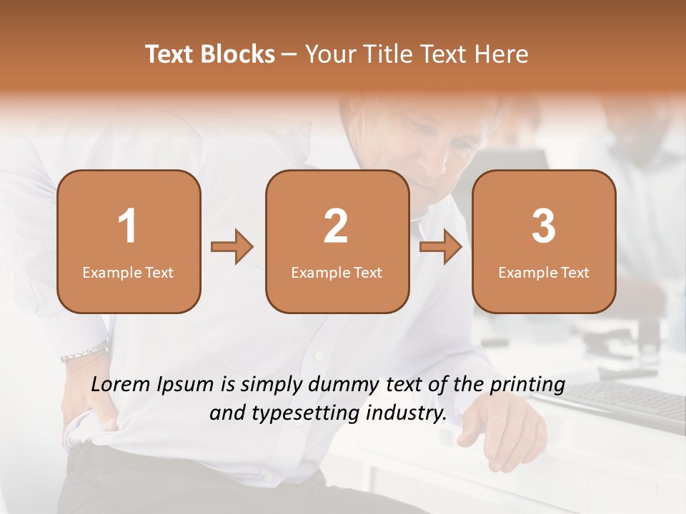 Accident Cautious Goggles PowerPoint Template