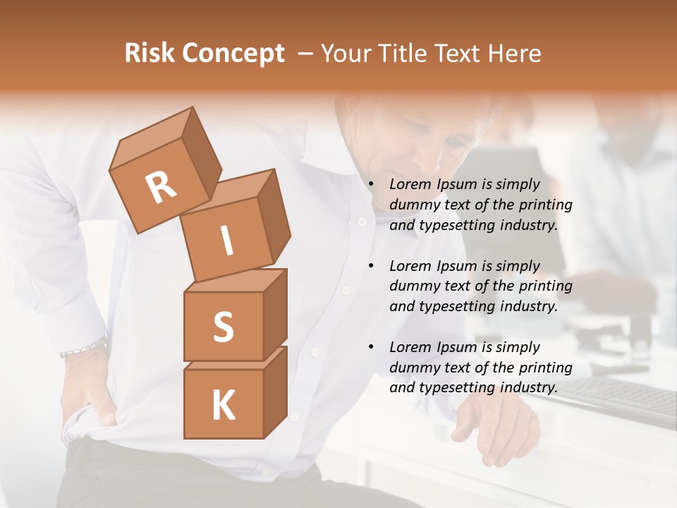Accident Cautious Goggles PowerPoint Template