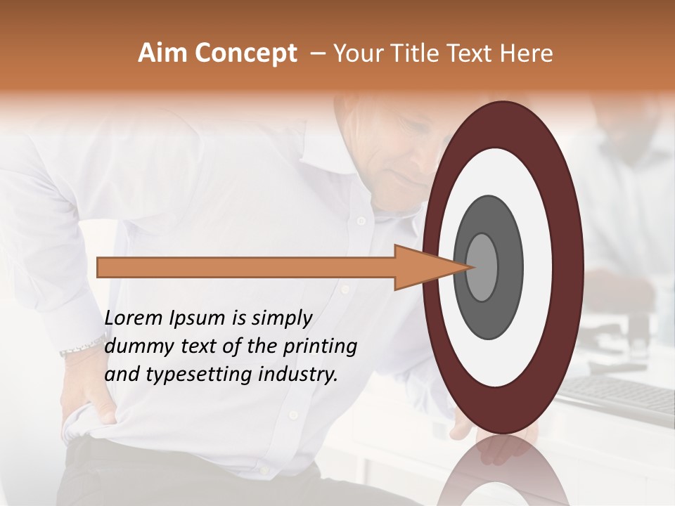 Accident Cautious Goggles PowerPoint Template