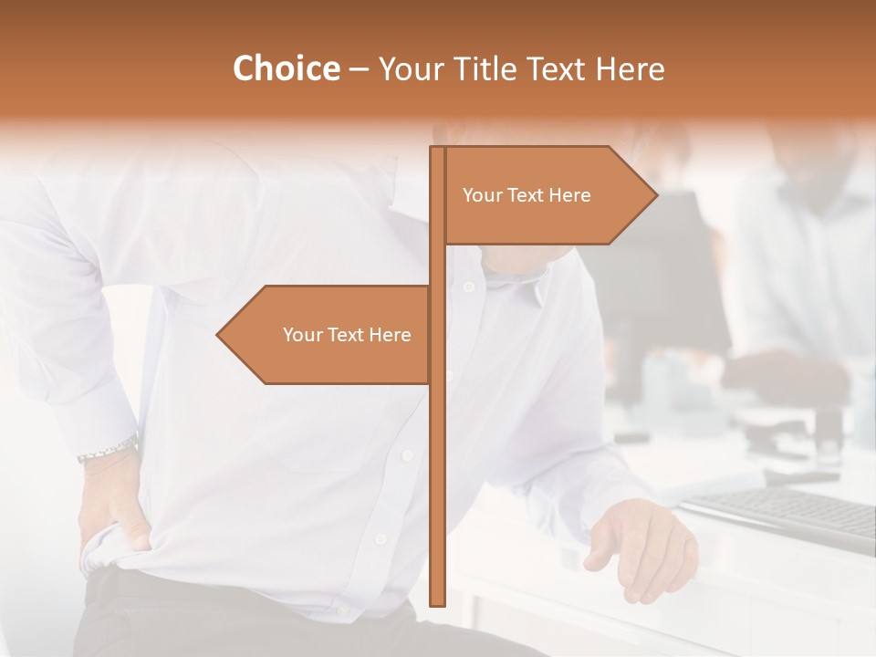Accident Cautious Goggles PowerPoint Template
