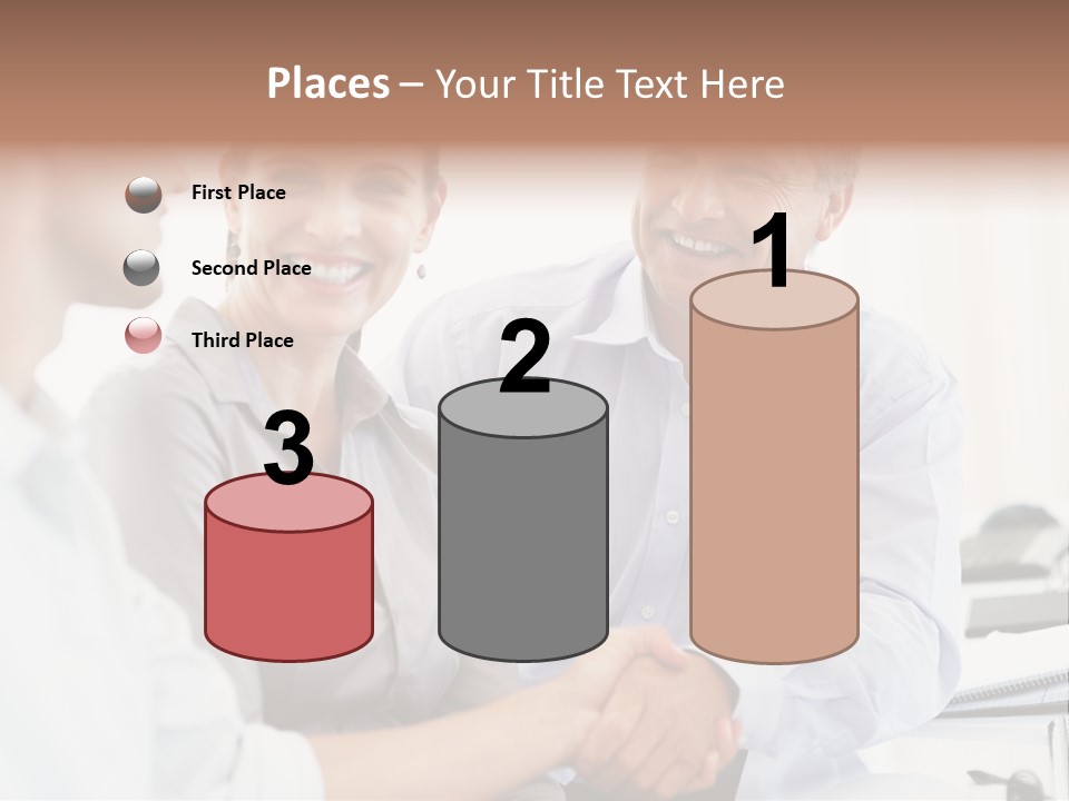 Mannequin Retail Couple PowerPoint Template