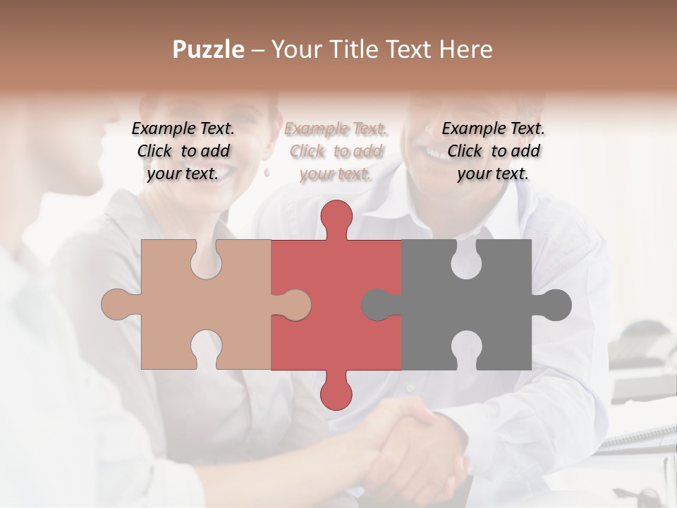 Mannequin Retail Couple PowerPoint Template