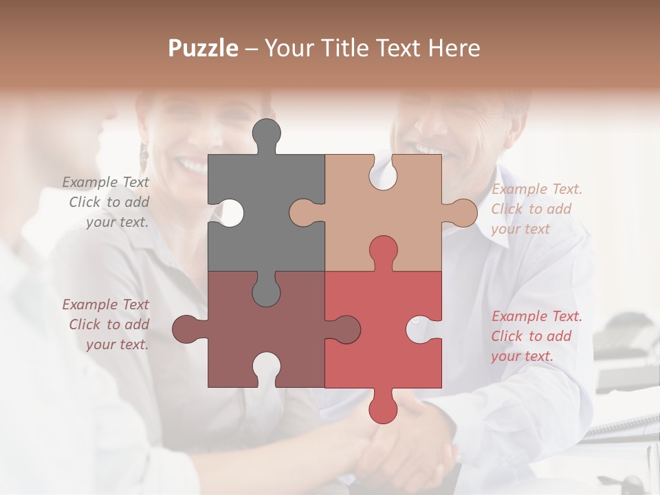 Mannequin Retail Couple PowerPoint Template