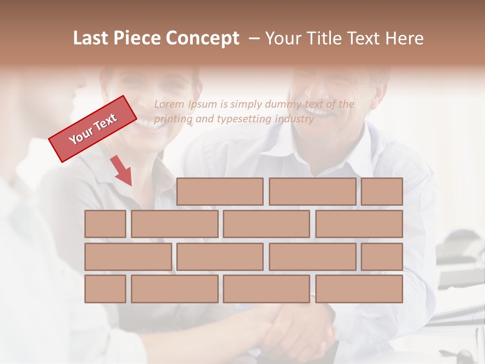 Mannequin Retail Couple PowerPoint Template