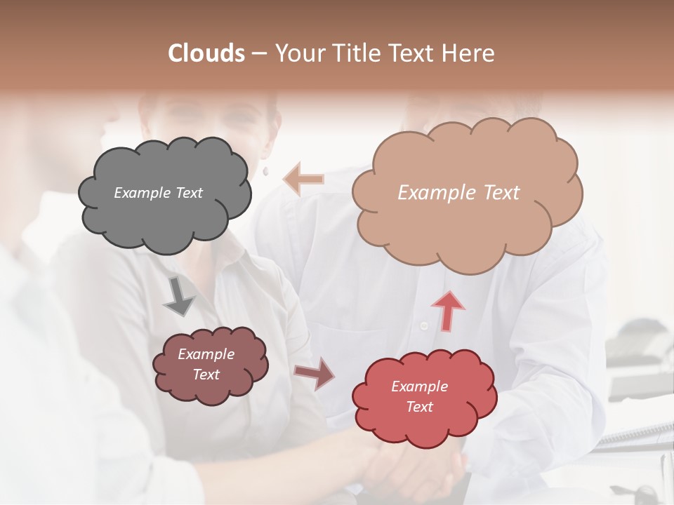 Mannequin Retail Couple PowerPoint Template