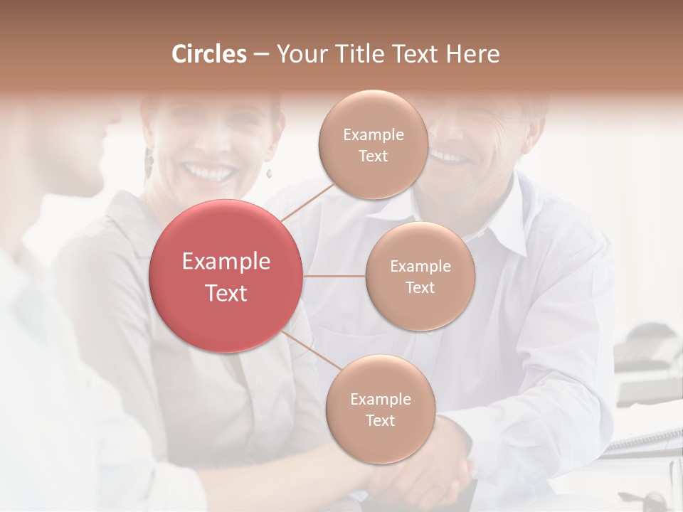 Mannequin Retail Couple PowerPoint Template