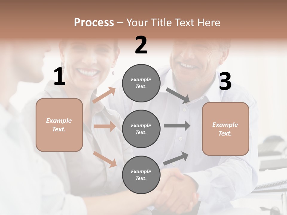 Mannequin Retail Couple PowerPoint Template