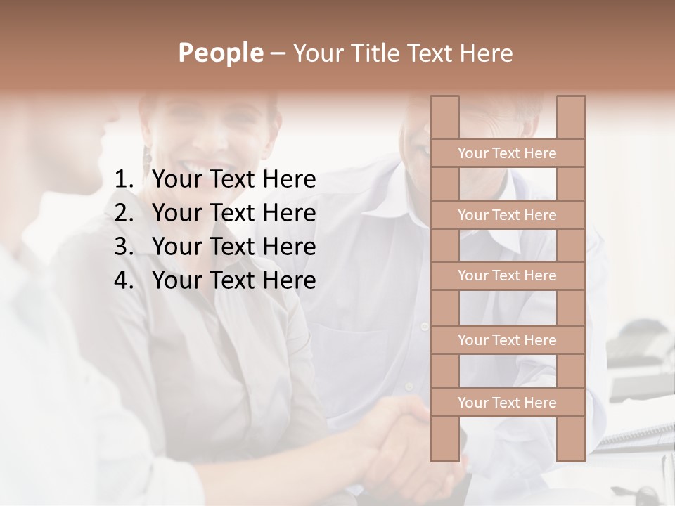 Mannequin Retail Couple PowerPoint Template