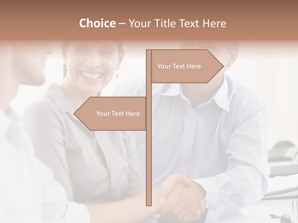 Mannequin Retail Couple PowerPoint Template