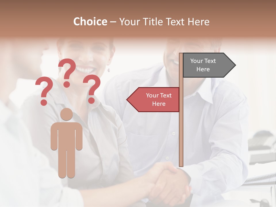 Mannequin Retail Couple PowerPoint Template