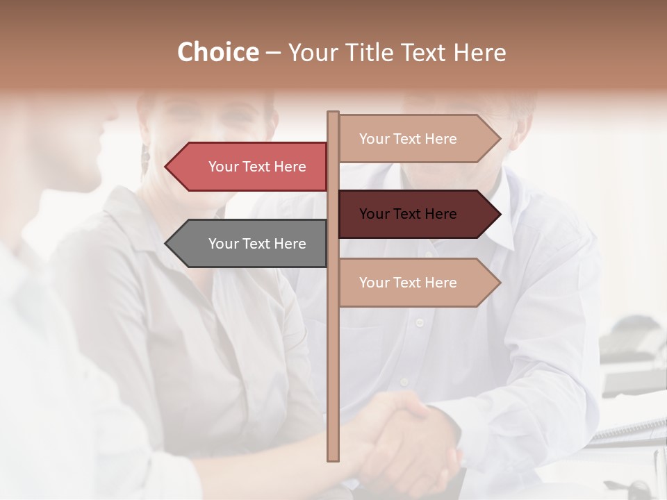 Mannequin Retail Couple PowerPoint Template