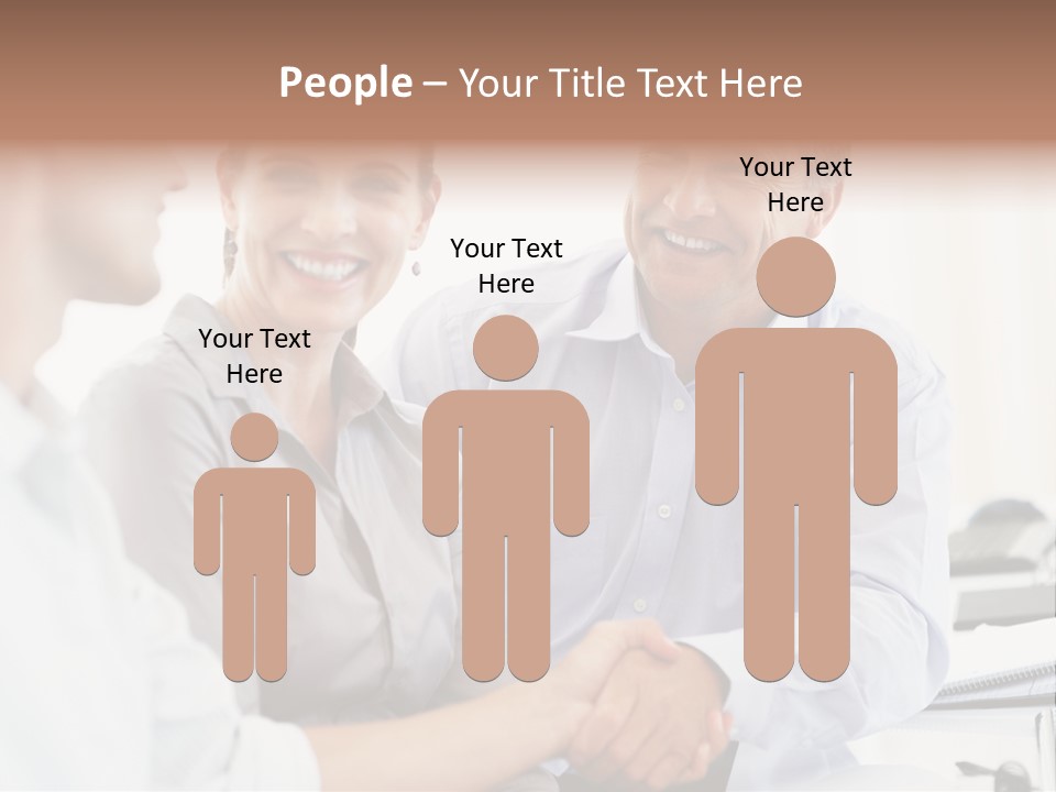 Mannequin Retail Couple PowerPoint Template