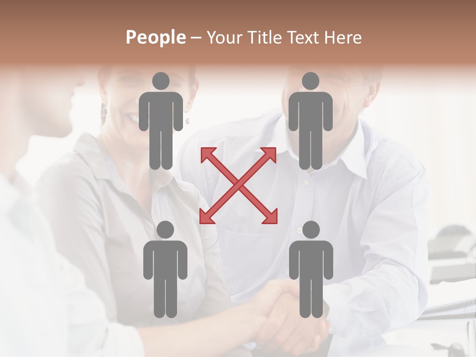 Mannequin Retail Couple PowerPoint Template