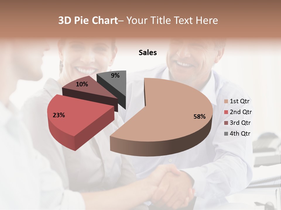 Mannequin Retail Couple PowerPoint Template