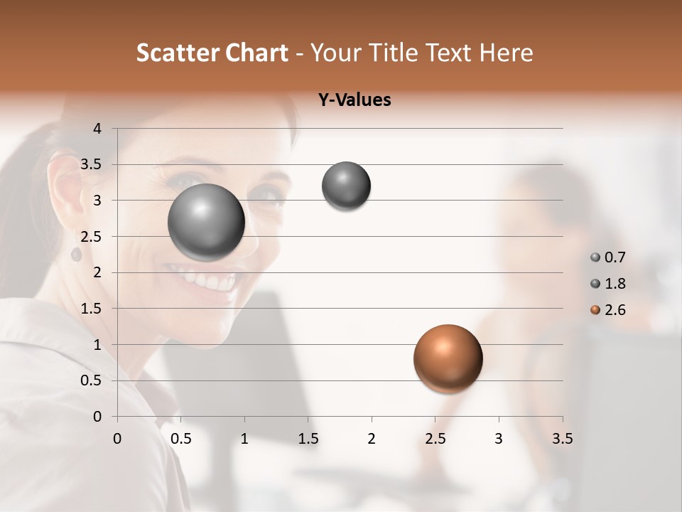 Cute Female Beauty PowerPoint Template