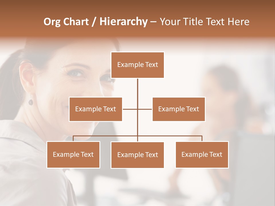 Cute Female Beauty PowerPoint Template