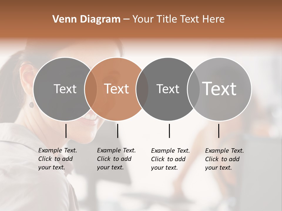 Cute Female Beauty PowerPoint Template