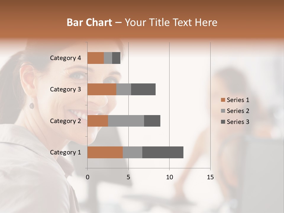 Cute Female Beauty PowerPoint Template