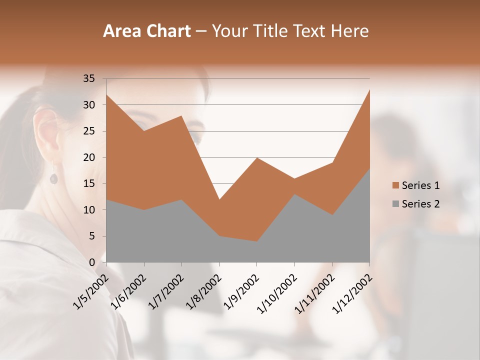 Cute Female Beauty PowerPoint Template