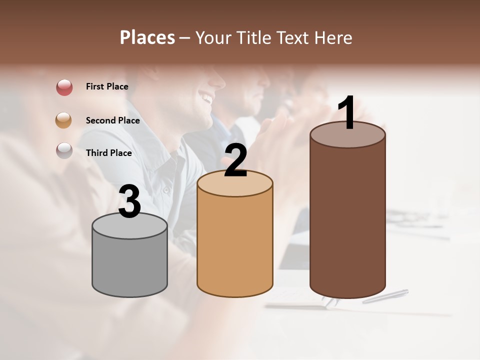 Solar Round Turbine PowerPoint Template