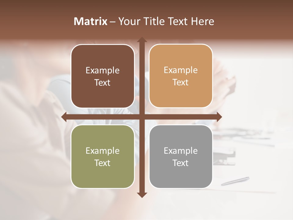 Solar Round Turbine PowerPoint Template