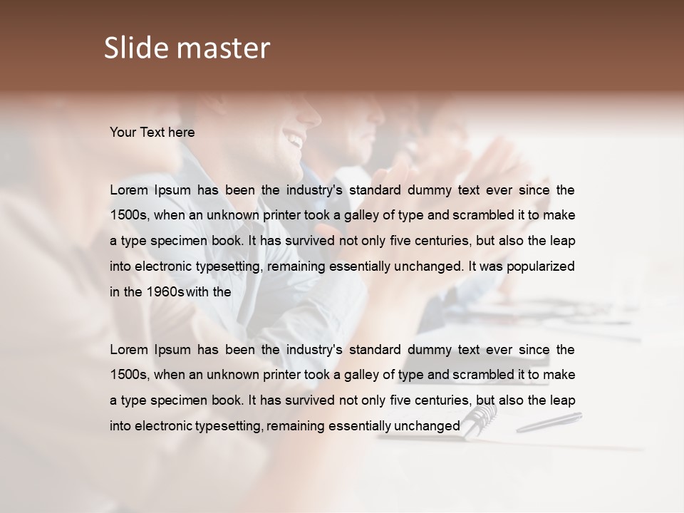 Solar Round Turbine PowerPoint Template