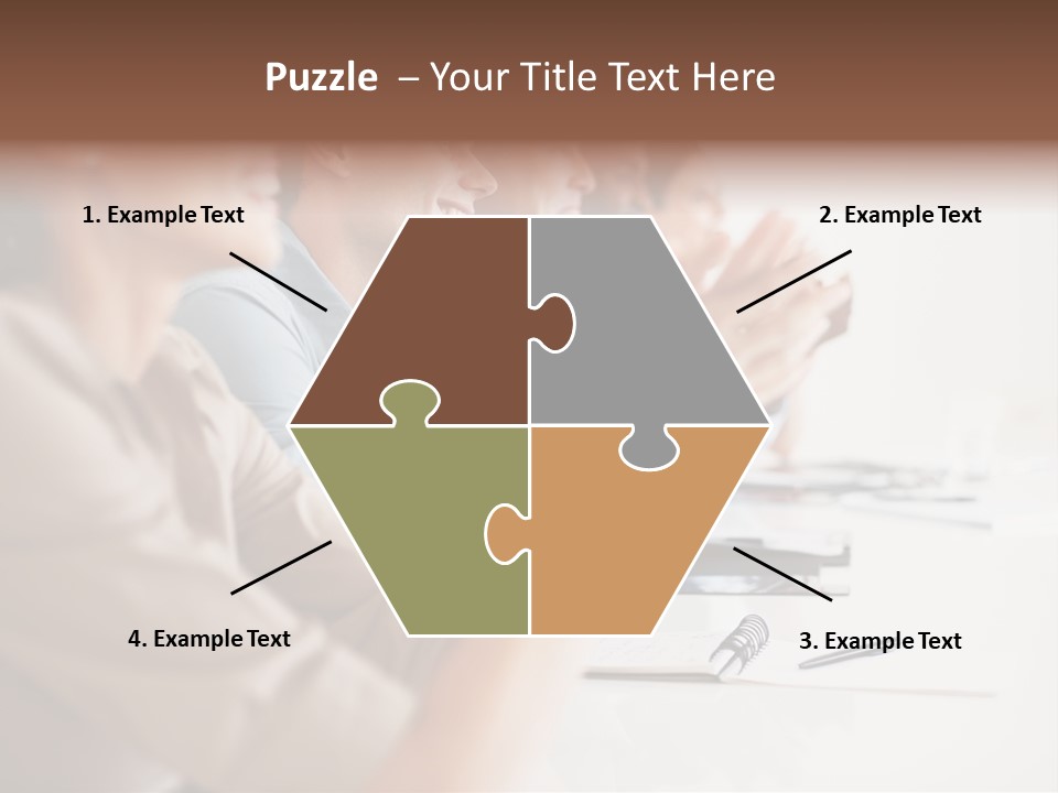 Solar Round Turbine PowerPoint Template