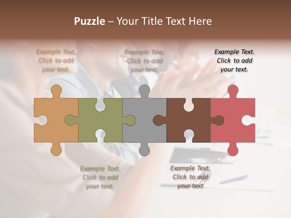 Solar Round Turbine PowerPoint Template