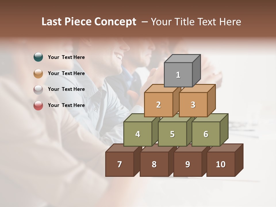 Solar Round Turbine PowerPoint Template