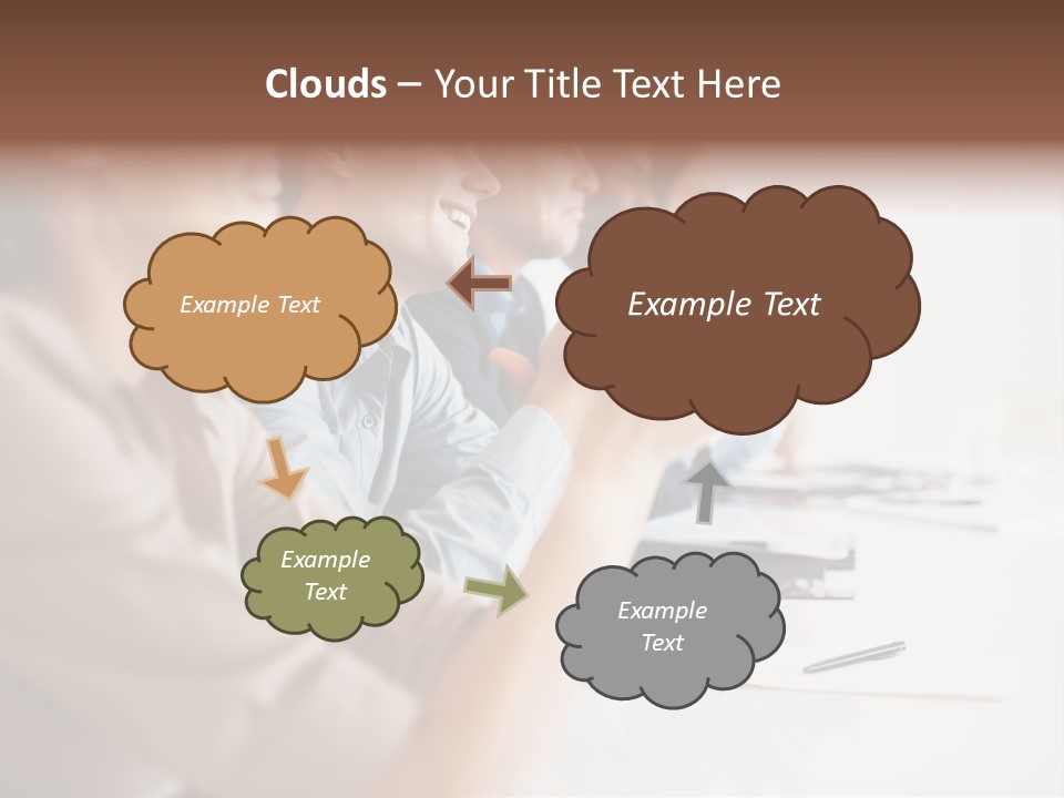 Solar Round Turbine PowerPoint Template