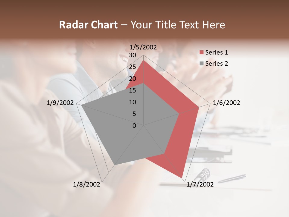 Solar Round Turbine PowerPoint Template