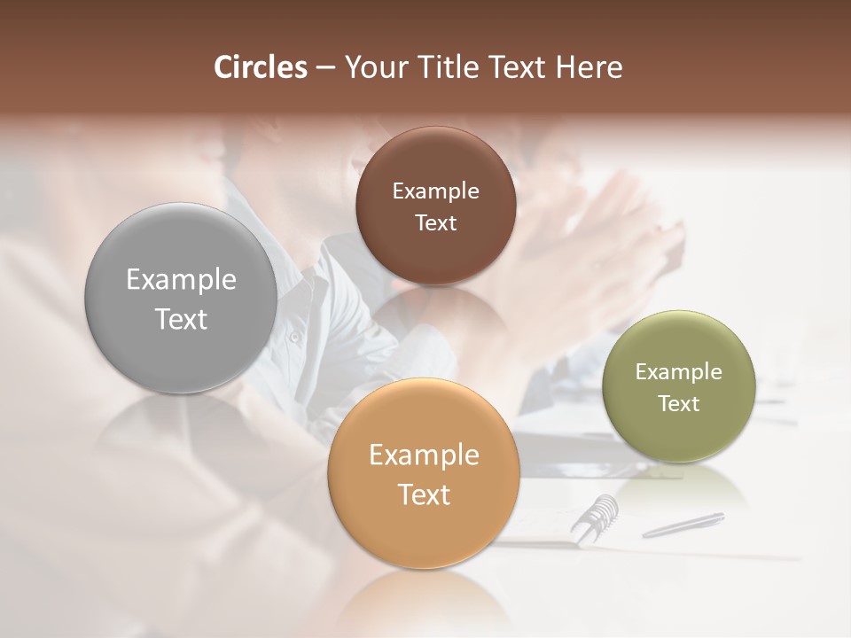 Solar Round Turbine PowerPoint Template