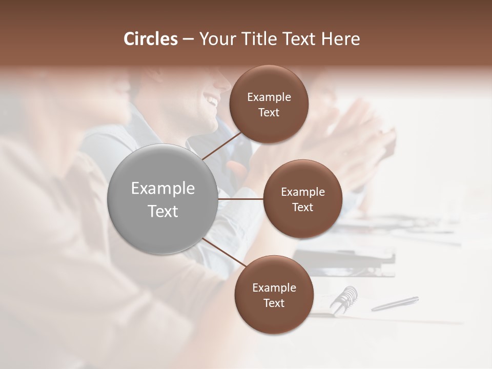 Solar Round Turbine PowerPoint Template