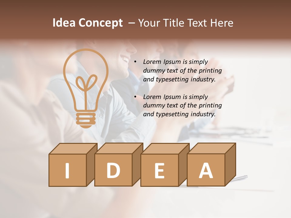 Solar Round Turbine PowerPoint Template