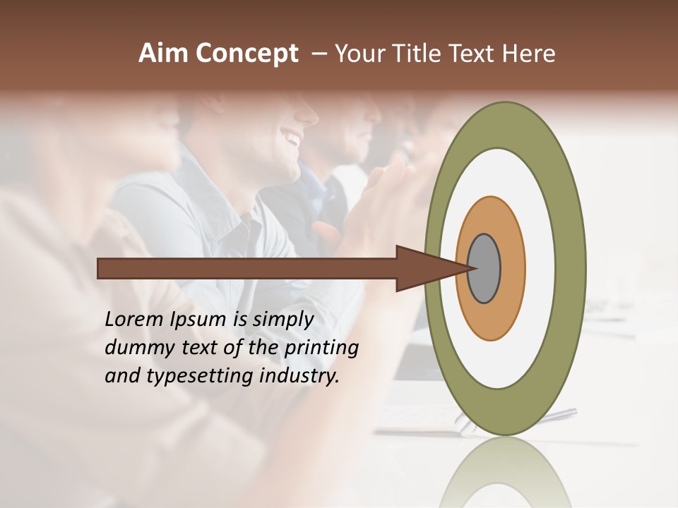 Solar Round Turbine PowerPoint Template