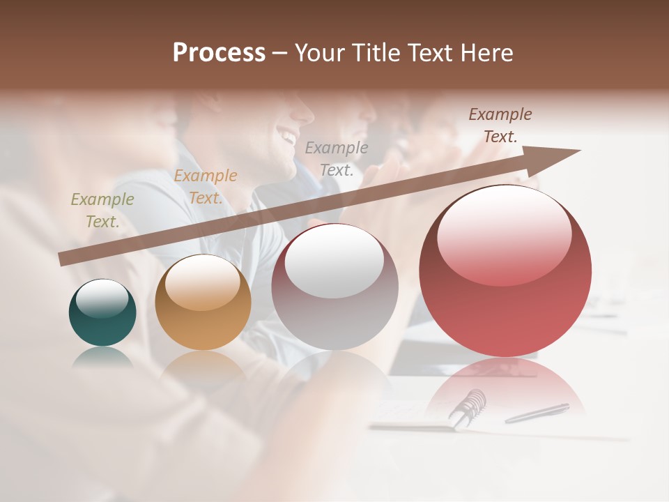 Solar Round Turbine PowerPoint Template