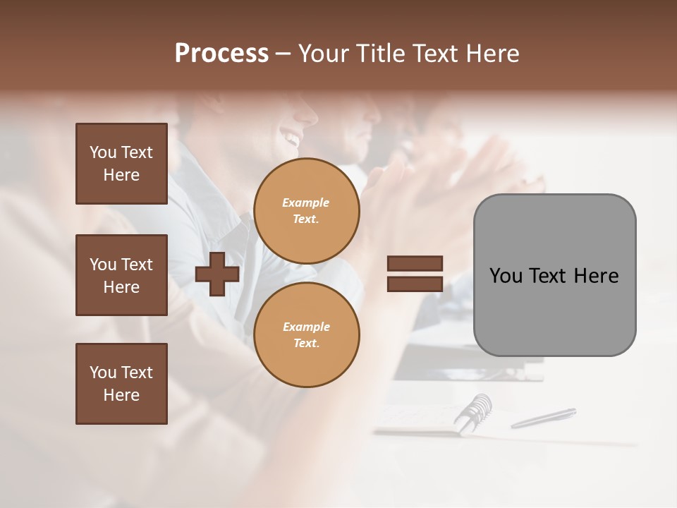 Solar Round Turbine PowerPoint Template