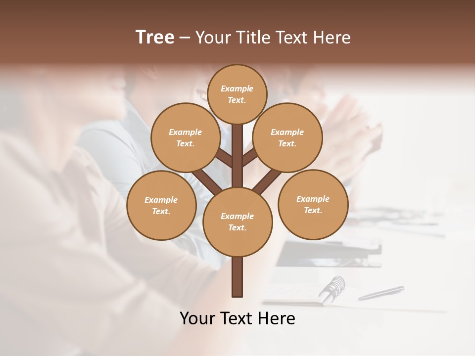 Solar Round Turbine PowerPoint Template