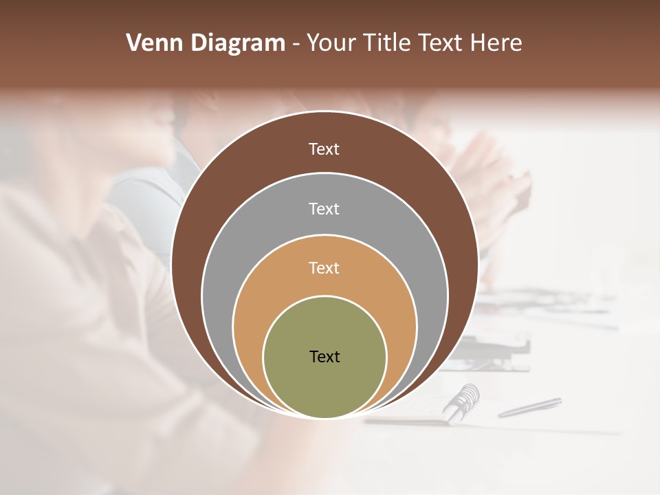 Solar Round Turbine PowerPoint Template