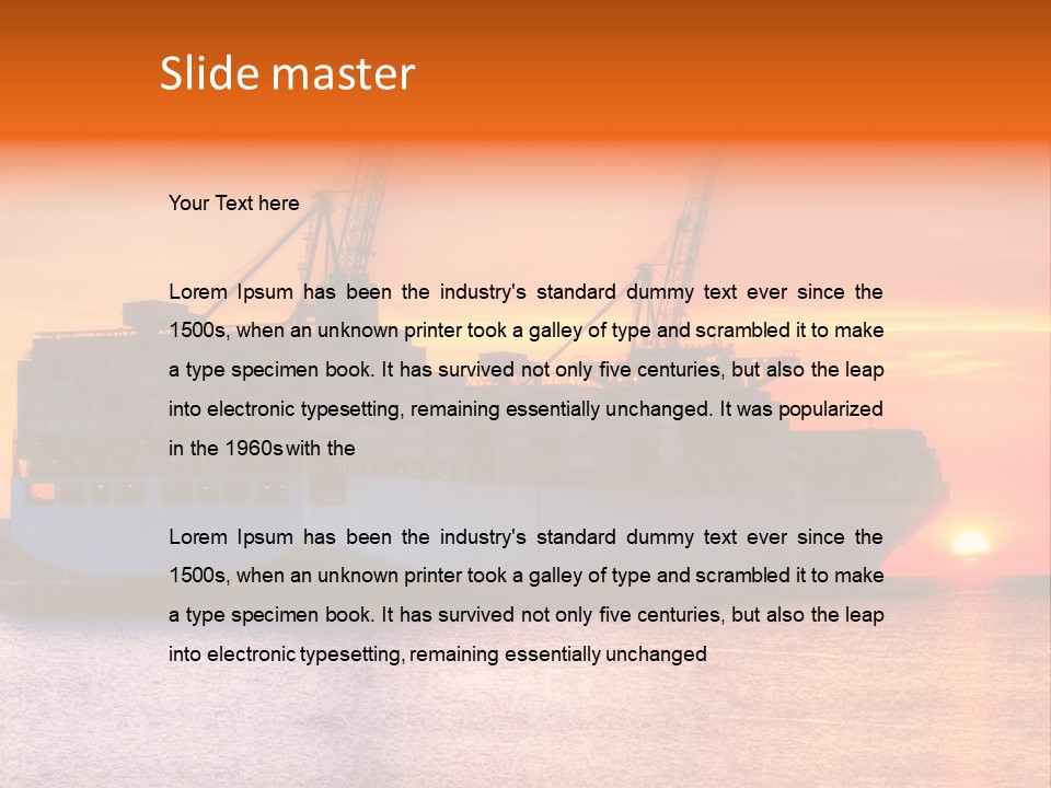 Power Poland Marine PowerPoint Template