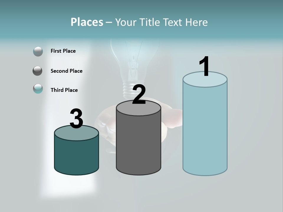 Think Isolated Power PowerPoint Template