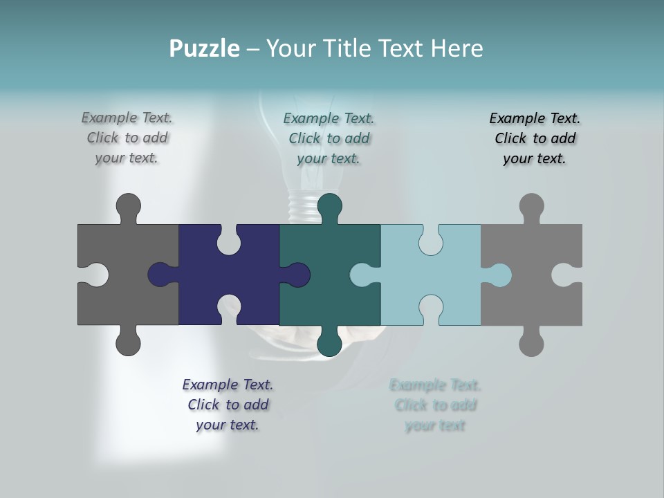 Think Isolated Power PowerPoint Template