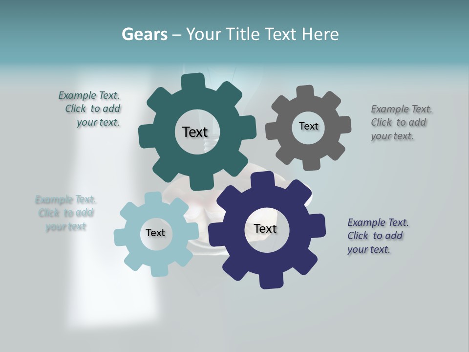 Think Isolated Power PowerPoint Template