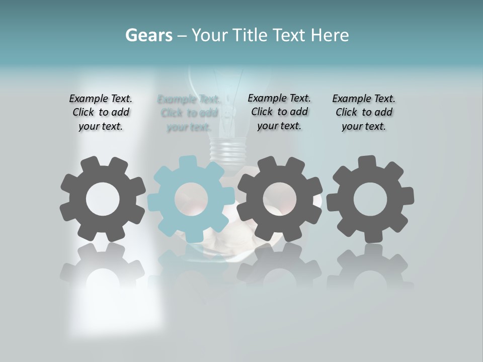 Think Isolated Power PowerPoint Template