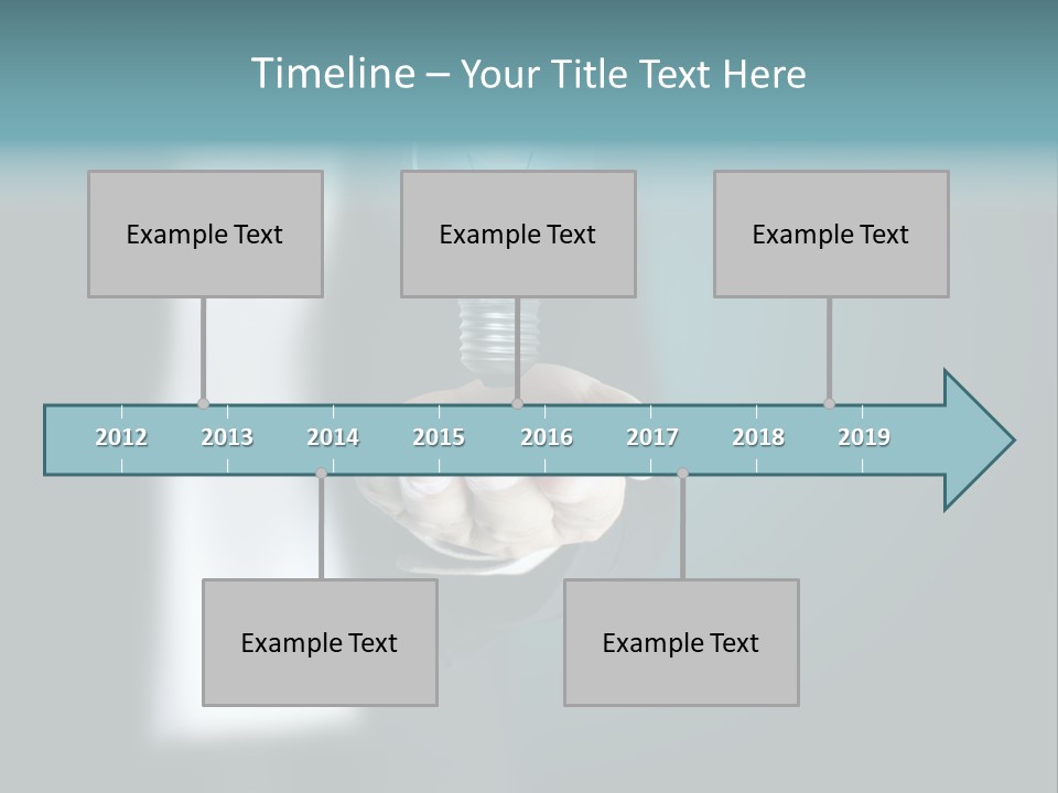 Think Isolated Power PowerPoint Template
