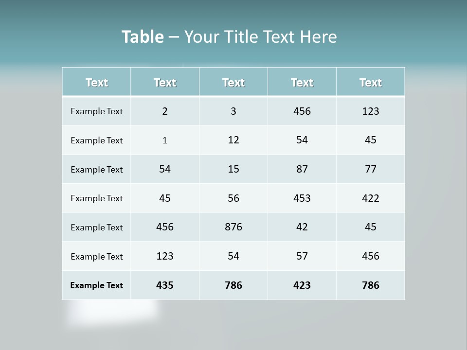 Think Isolated Power PowerPoint Template