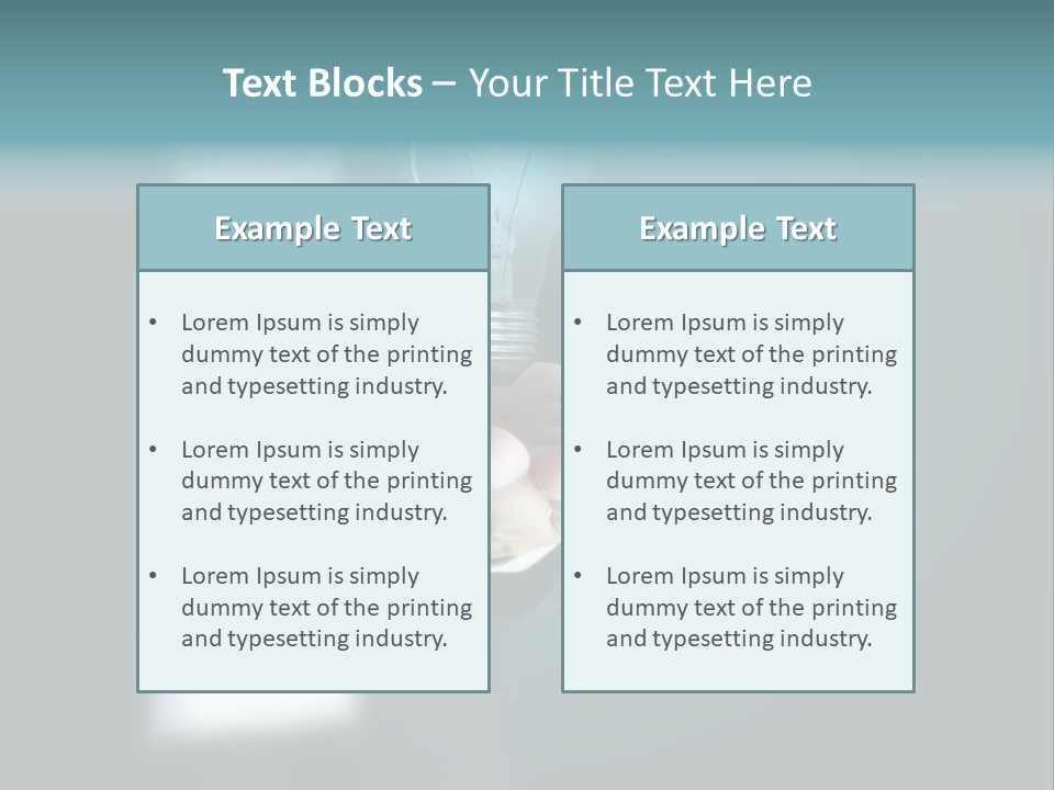 Think Isolated Power PowerPoint Template