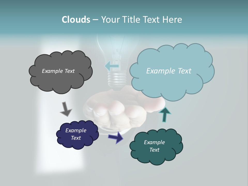 Think Isolated Power PowerPoint Template